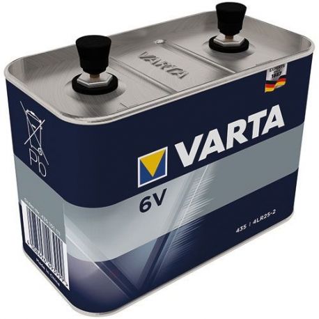 VARTA PILE SPEC.PORTO 6V 4LR25/2 ALCAL.METAL 435101111