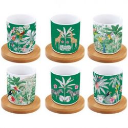 EASY LIFE EXOTIC HEAVEN COFFRET 6 TASSES A CAFE 11 127HEAV