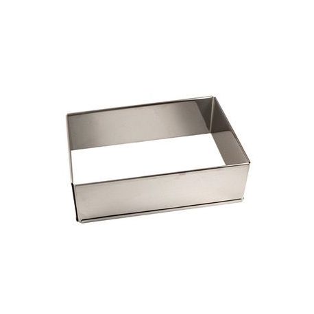 LARES CADRE PATISSERIE RC 46X32 H7.5CM*INOX 6029