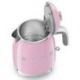 SMEG Bouilloire 0.8 L Rose - Années 50 - KLF05PKEU