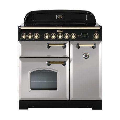 Cuisinière FALCON Classic Deluxe 90 induction Gris Perle/cuivré - CDL90EIRP/B-EU