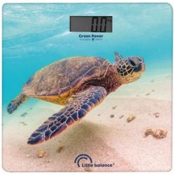 LITTLE BALANCE PESE PERSONNE TORTUE USB-R 180KG 10 8653